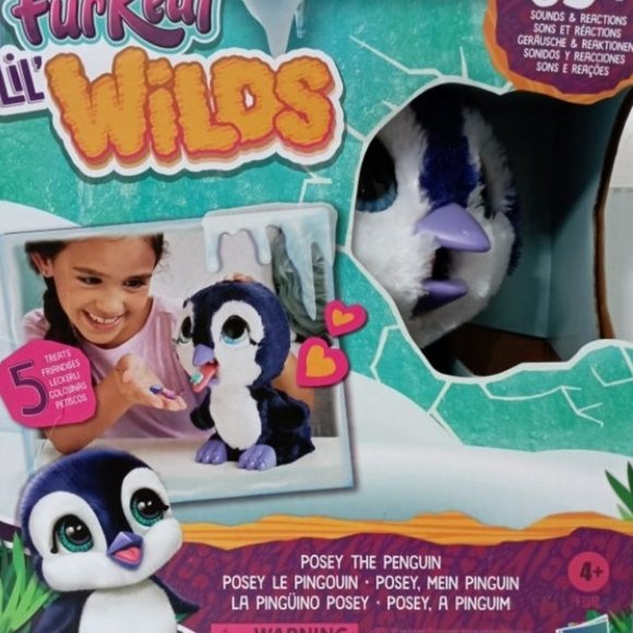 FurReal Lil' Posey the Penguin Interactive Animatronic Plush Electronic Toy🆕💨⚡ - Picture 8 of 14